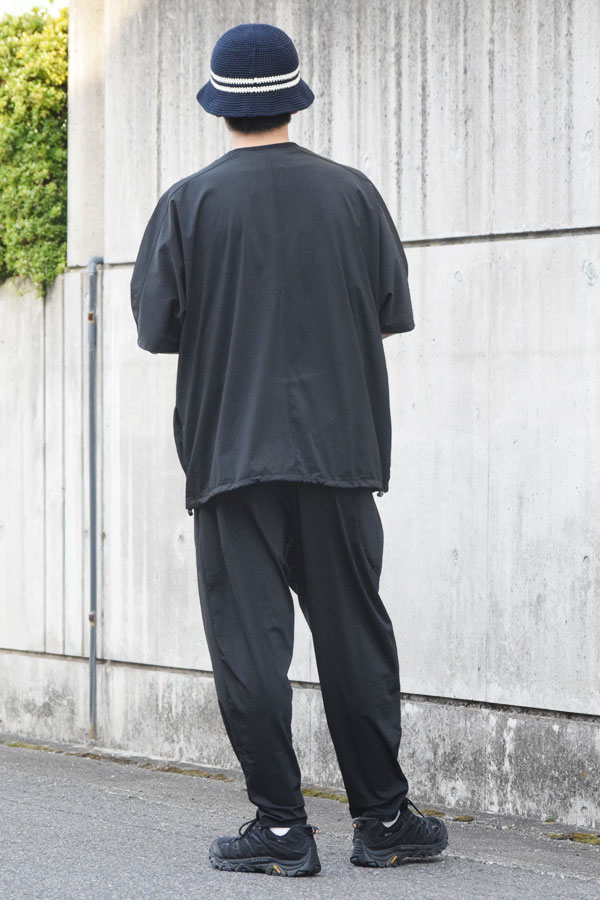 【ARTIF Original】 Cruisin' クルージン STRETCH NYLON EASY PANTS -BLACK- パンツ イージーパンツ ストレッチナイロン atfpts