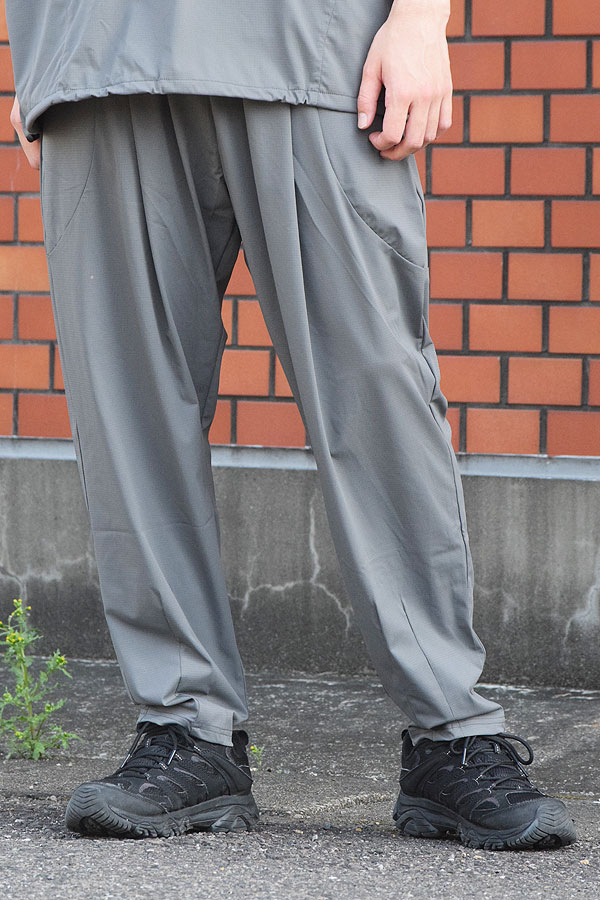 【ARTIF Original】 Cruisin' クルージン STRETCH NYLON EASY PANTS -CHARCOAL- パンツ イージーパンツ ストレッチ atfpts