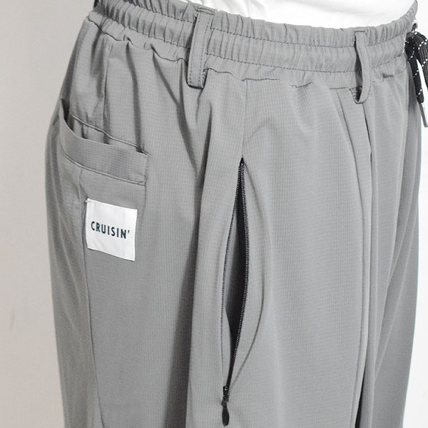 【ARTIF Original】 Cruisin' クルージン STRETCH NYLON EASY PANTS -CHARCOAL- パンツ イージーパンツ ストレッチ atfpts
