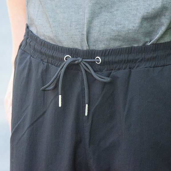 【ARTIF Original】 Cruisin' クルージン WIDE STRAIGHT COTTON NYLON PANTS -BLACK- パンツ イージーパンツ 送料無料 atfpts