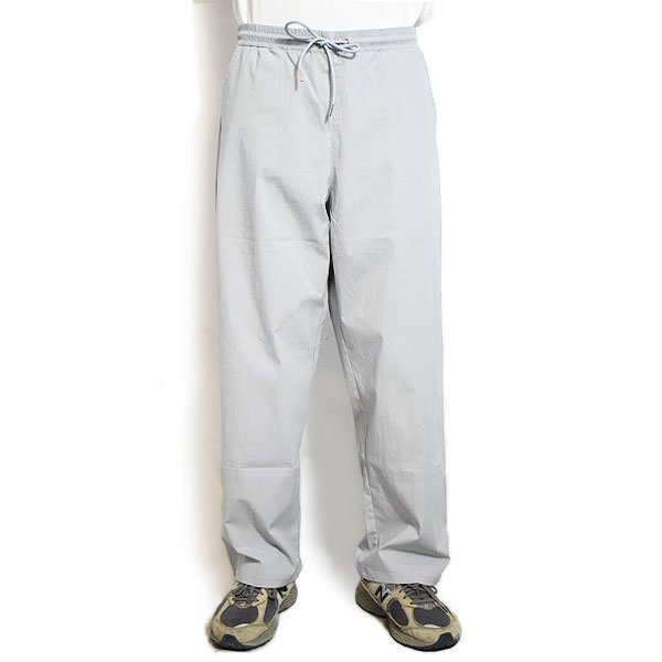 【ARTIF Original】 Cruisin' クルージン WIDE STRAIGHT COTTON NYLON PANTS -L.GRAY- パンツ イージーパンツ 送料無料 atfpts