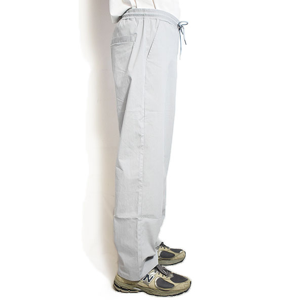 【ARTIF Original】 Cruisin' クルージン WIDE STRAIGHT COTTON NYLON PANTS -L.GRAY- パンツ イージーパンツ 送料無料 atfpts