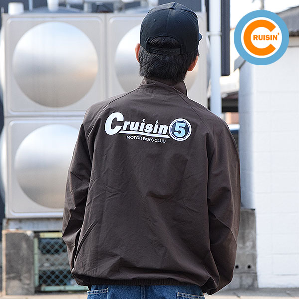 【ARTIF Original】 Cruisin' クルージン ASTRONAUT TRACK JACKET -BROWN- ジャケット トラックジャケット 送料無料 atfjkt