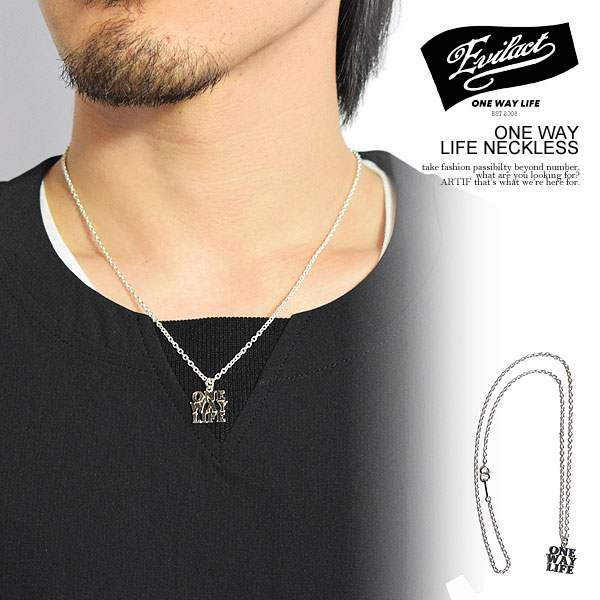 EVILACT イーブルアクト ONE WAY LIFE NECKLESS メンズ ネックレス チャームネックレス atfacc