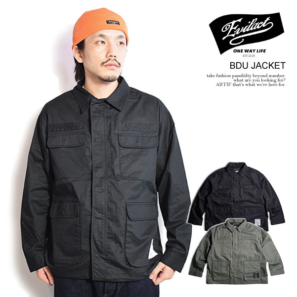 20％OFF SALE セール EVILACT イーブルアクト BDU JACKET メンズ ジャケット BDUジャケット ミリタリー 送料無料 atfjktの通販は