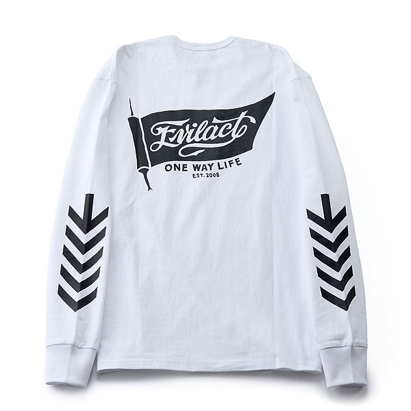 EVILACT イーブルアクト FLAG LS メンズ Tシャツ 長袖 ロンT バイカー