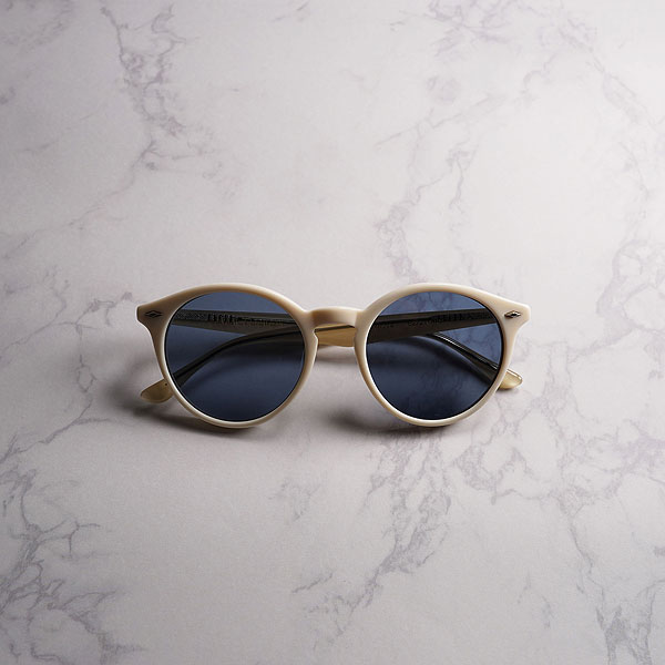 EVILACT EYEWEAR イーブルアクト アイウェア CURTISS 2 -VANILLA×A.CLEAR- / blue lens メンズ サングラス atfacc