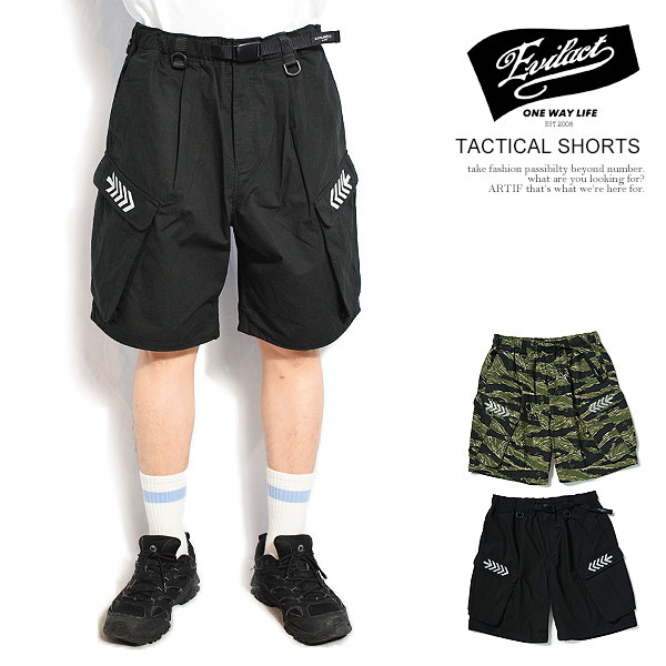 EVILACT イーブルアクト TACTICAL SHORTS メンズ ショートパンツ タクティカルショーツ アーミーショーツ 送料無料 atfpts