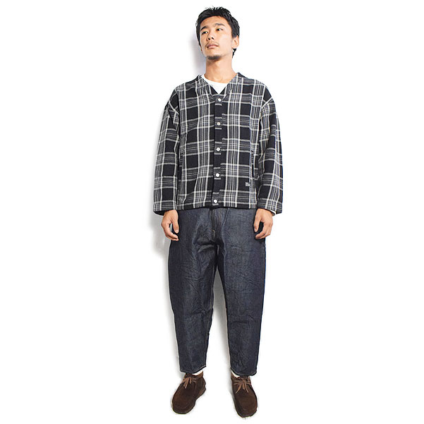 50％OFF SALE セール FAT エフエーティー FLANNOGANメンズ 長袖 スウェット カーディガン カットソー ストリート atftps