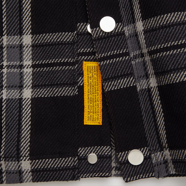 50％OFF SALE セール FAT エフエーティー FLANNOGANメンズ 長袖 スウェット カーディガン カットソー ストリート atftps