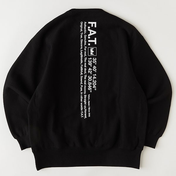 20％OFF SALE セール FAT エフエーティー SHIFTY メンズ スウェット ...