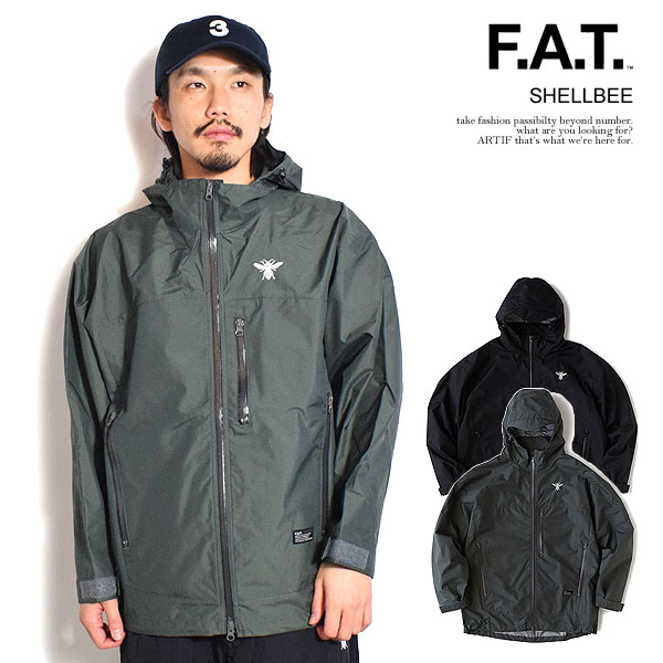 20％OFF SALE セール FAT エフエーティー SHELLBEE メンズ ジャケット シェルジャケット 3レイヤー 送料無料 ストリート atfjkt