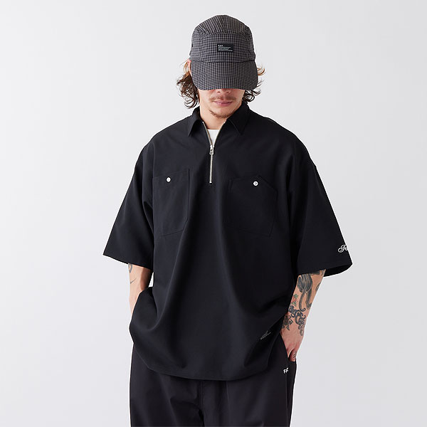 FAT ビッグシルエット　半袖シャツ FAT エフエーティー GIGALAWN メンズ シャツ 半袖シャツ ビッグ