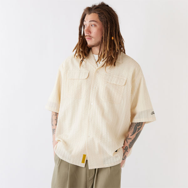 FAT ビッグシルエット　半袖シャツ FAT エフエーティー GIGALAWN メンズ シャツ 半袖シャツ ビッグ