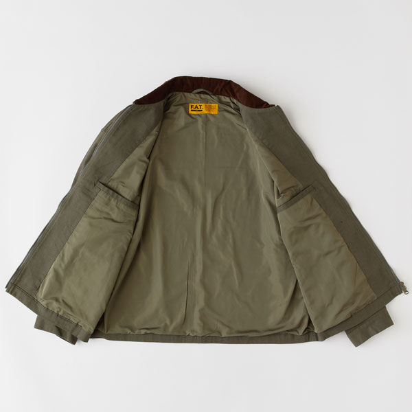 FAT エフエーティー BRUZZLER メンズ ジャケット ジップブルゾン