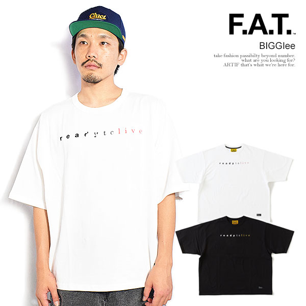 FAT エフエーティー BIGGIee メンズ Tシャツ 半袖 7oz ビッグシルエット オーバーサイズ 送料無料 ストリート atftps