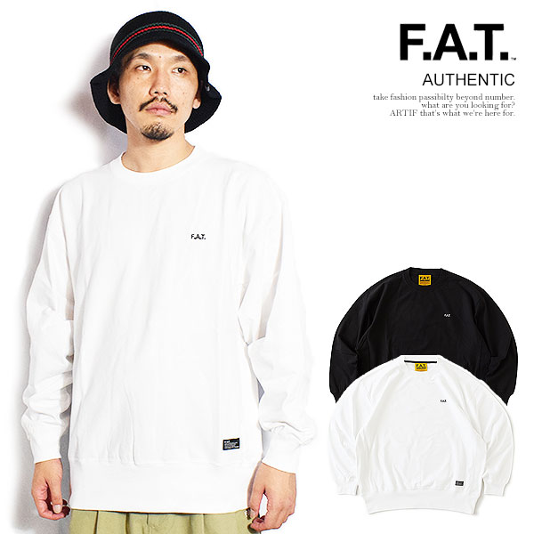 FAT エフエーティー AUTHENTIC メンズ Tシャツ 長袖 ロンT カットソー オーバーサイズ 7オンス 送料無料 ストリート atftps
