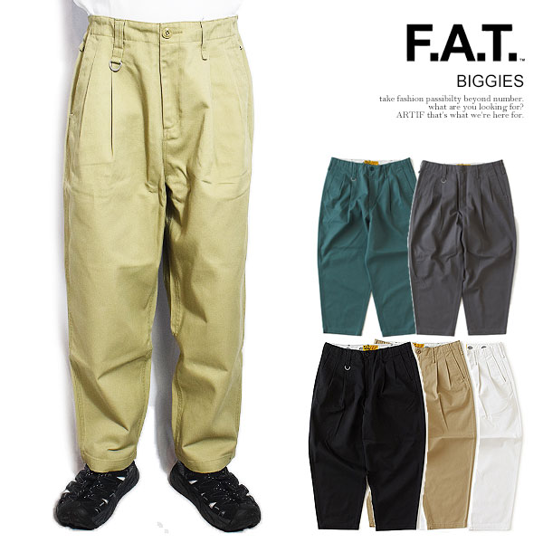 FAT エフエーティー BIGGIES メンズ パンツ イージーパンツ Dickies ディッキーズ ワイドパンツ 送料無料 ストリート atfpts 18,744円