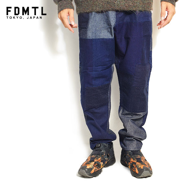 FDMTL ファンダメンタル BORO PATCHWORK PANTS 