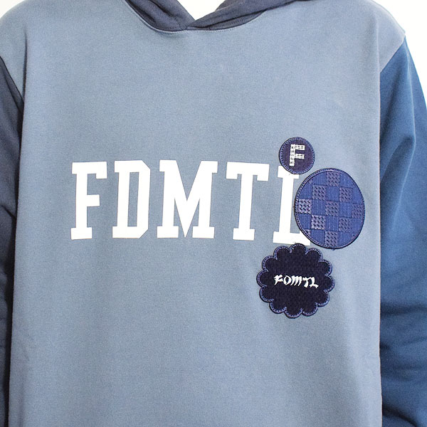 40％OFF SALE セール FDMTL ファンダメンタル COLLEGE LOGO HOODIE メンズ パーカー プルオーバー atftps_3