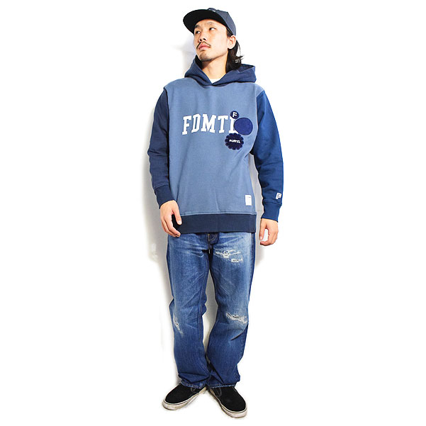 40％OFF SALE セール FDMTL ファンダメンタル COLLEGE LOGO HOODIE メンズ パーカー プルオーバー atftps_5