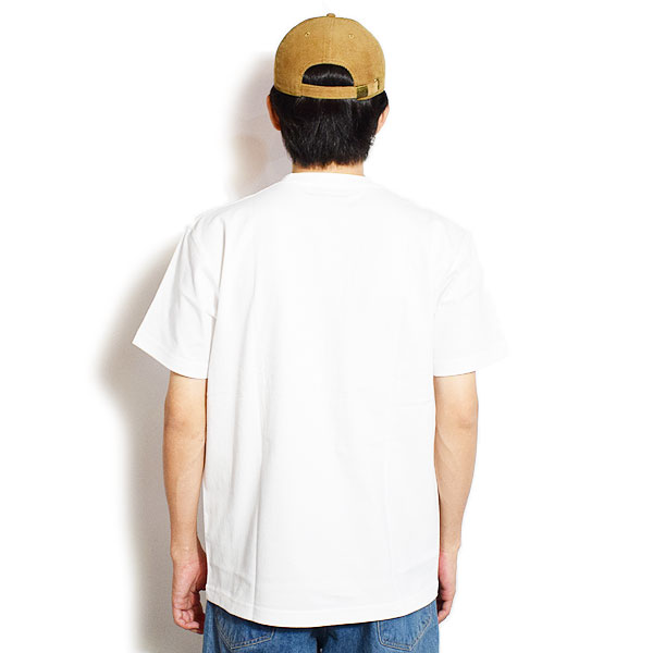 FDMTL ファンダメンタル PATCHWORK TEE -WHITE- メンズ Tシャツ 半袖 パッチワーク インディゴ atftpsの通販は
