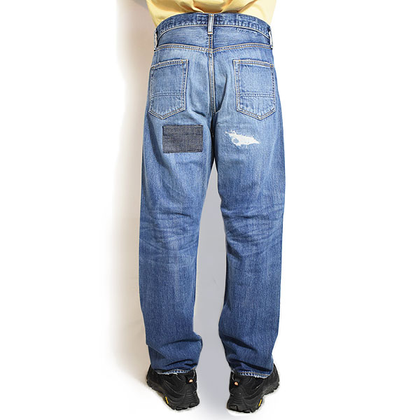 FDMTL ファンダメンタル CLASSIC FIT DENIM CS128 メンズ パンツ デニム デニムパンツ インディゴ パッチワーク 送料無料 atfpts_2
