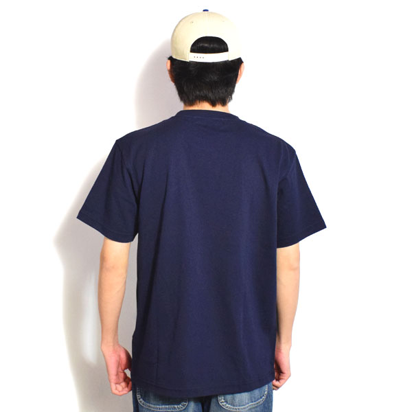 FDMTL ファンダメンタル BORO POCKET TEE -NAVY- メンズ Tシャツ 半袖Tシャツ 襤褸 ポケットTシャツ 送料無料 atftps
