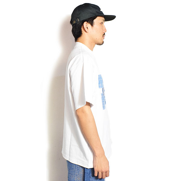 FDMTL ファンダメンタル BORO EMBROIDERED TEE -WHITE- メンズ Tシャツ 半袖Tシャツ 襤褸 送料無料 ストリート atftps