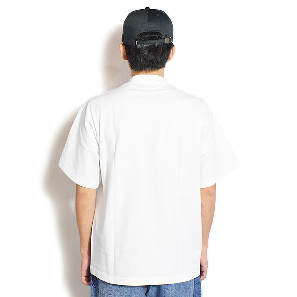 FDMTL ファンダメンタル BORO EMBROIDERED TEE -WHITE- メンズ Tシャツ 半袖Tシャツ 襤褸 送料無料 ストリート atftps