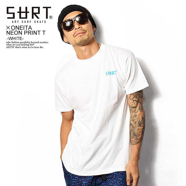 30 Off Sale セール Surtxoneita サートxオニータ Neon Print T White メンズ Tシャツ 半袖 半袖tシャツ ストリート Atftpsの通販はau Pay マーケット Artif アーティフ