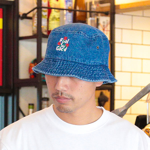 2024 夏 先行予約 6月上旬〜中旬入荷予定 Fool So Good フールソーグッド FSG ROSE BUCKET HAT メンズ ハット キャンセル不可 atfcap