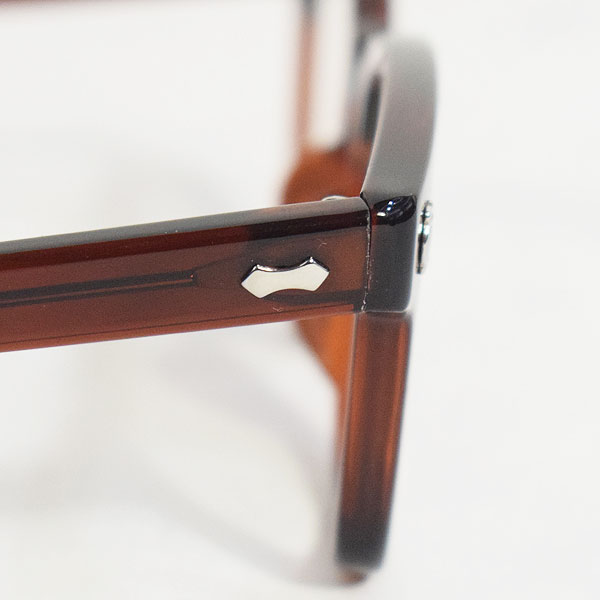 GLAD HAND×丹羽雅彦 グラッドハンド FAMILY CREST WELLINGTON - GLASSES -BROWN- メンズ サングラス ウェリントン atfacc