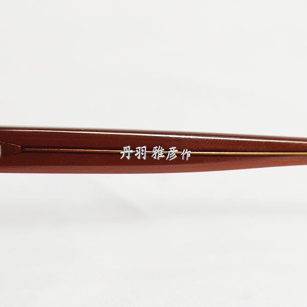 GLAD HAND×丹羽雅彦 グラッドハンド FAMILY CREST WELLINGTON - GLASSES -BROWN- メンズ サングラス ウェリントン atfacc