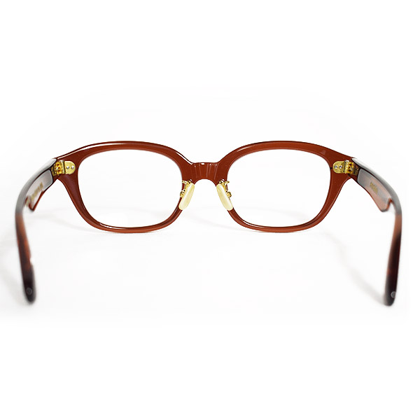 丹羽雅彦×GLAD HAND 丹羽雅彦×グラッドハンド J-IMMY GLASSES ORNAMENT "GOLD" -BROWN- メンズ サングラス atfacc