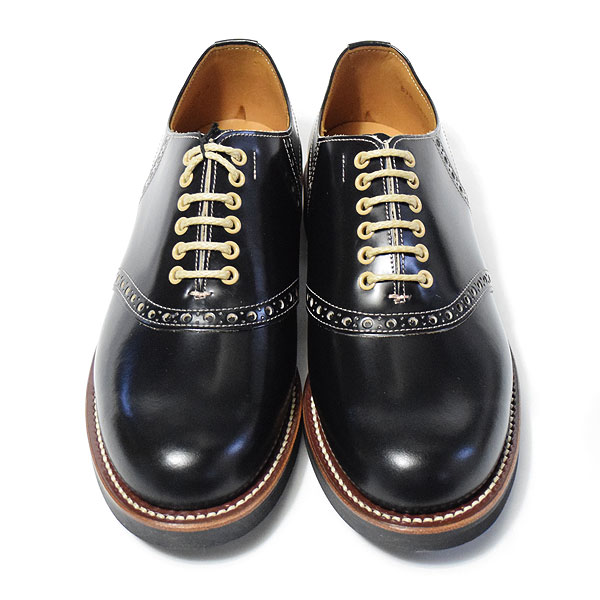 GLAD HAND×REGAL グラッドハンド×リーガル SADDLE-SHOES -BLACK- メンズ サドルシューズ ストリート 送料無料 gladhand atfacc