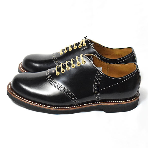 GLAD HAND×REGAL グラッドハンド×リーガル SADDLE-SHOES -BLACK- メンズ サドルシューズ ストリート 送料無料 gladhand atfacc