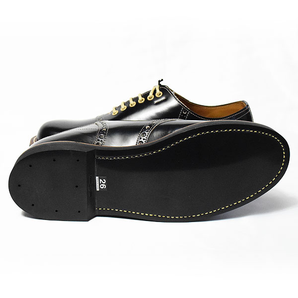 GLAD HAND×REGAL グラッドハンド×リーガル SADDLE-SHOES -BLACK- メンズ サドルシューズ ストリート 送料無料 gladhand atfacc