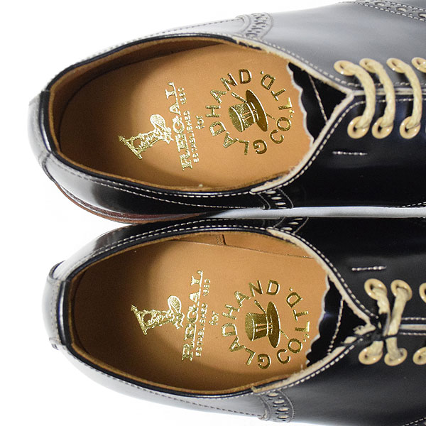 GLAD HAND×REGAL グラッドハンド×リーガル SADDLE-SHOES -BLACK- メンズ サドルシューズ ストリート 送料無料 gladhand atfacc