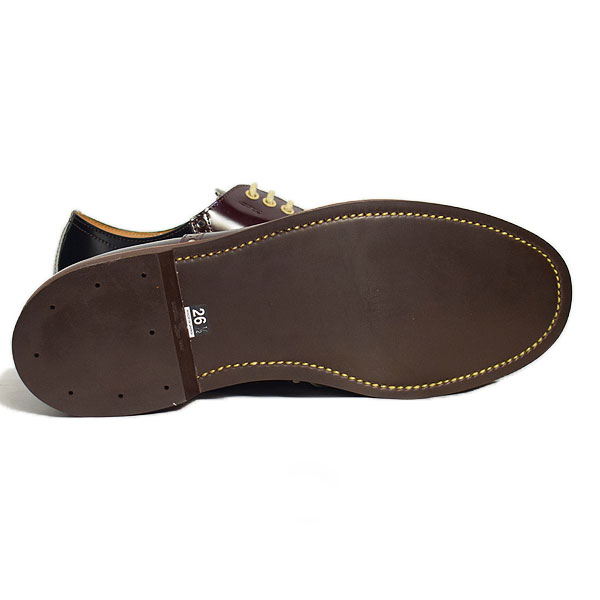 GLAD HAND×REGAL グラッドハンド×リーガル SADDLE-SHOES -BLACK/BROWN- サドルシューズ コラボ レザー 送料無料 atfacc