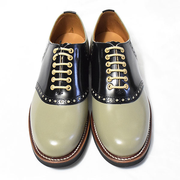 GLAD HAND×REGAL グラッドハンド×リーガル SADDLE-SHOES -GRAY/BLACK- メンズ サドルシューズ ストリート 送料無料 gladhand atfacc