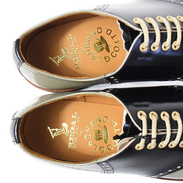 GLAD HAND×REGAL グラッドハンド×リーガル SADDLE-SHOES -GRAY/BLACK- メンズ サドルシューズ ストリート 送料無料 gladhand atfacc