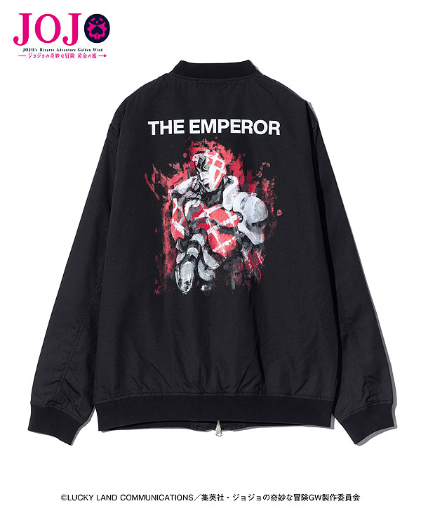 glamb×ジョジョの奇妙な冒険 黄金の風 先行予約 5月上旬〜中旬入荷予定 glamb グラム Diavolo’s Stand Blouson コラボ atfjktの通販は glamb×ジョジョの奇妙な冒険 黄金の風 先行予約 5月上旬〜中旬入荷予定 glamb グラム Diavolo’s Stand Blouson コラボ atfjktの通販は