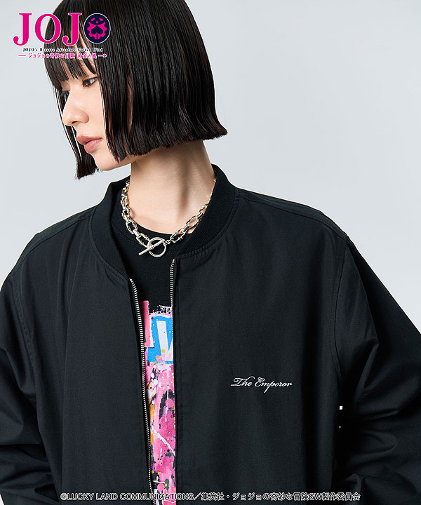 glamb×ジョジョの奇妙な冒険 黄金の風 先行予約 5月上旬〜中旬入荷予定 glamb グラム Diavolo’s Stand Blouson コラボ atfjktの通販は glamb×ジョジョの奇妙な冒険 黄金の風 先行予約 5月上旬〜中旬入荷予定 glamb グラム Diavolo’s Stand Blouson コラボ atfjktの通販は