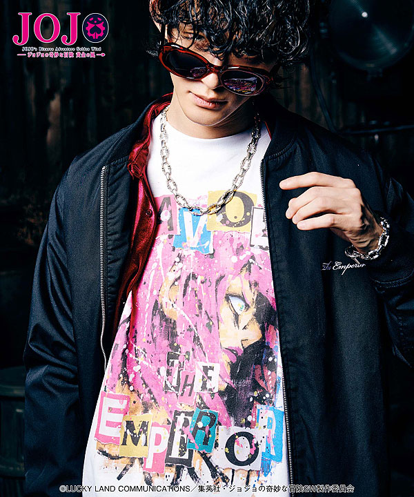 glamb×ジョジョの奇妙な冒険 黄金の風 先行予約 5月上旬〜中旬入荷予定 glamb グラム Diavolo’s Stand Blouson コラボ atfjktの通販は glamb×ジョジョの奇妙な冒険 黄金の風 先行予約 5月上旬〜中旬入荷予定 glamb グラム Diavolo’s Stand Blouson コラボ atfjktの通販は