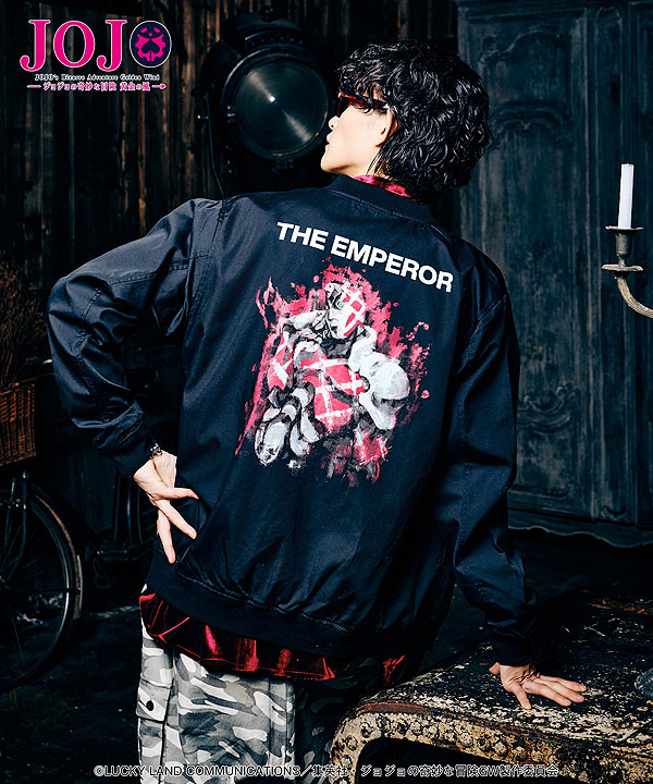 glamb×ジョジョの奇妙な冒険 黄金の風 先行予約 5月上旬〜中旬入荷予定 glamb グラム Diavolo’s Stand Blouson コラボ atfjktの通販は glamb×ジョジョの奇妙な冒険 黄金の風 先行予約 5月上旬〜中旬入荷予定 glamb グラム Diavolo’s Stand Blouson コラボ atfjktの通販は