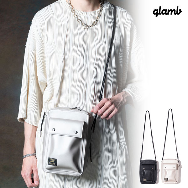 30％OFF SALE セール グラム glamb Synth Leather Sacoche Bag バッグ 送料無料 atfacc
