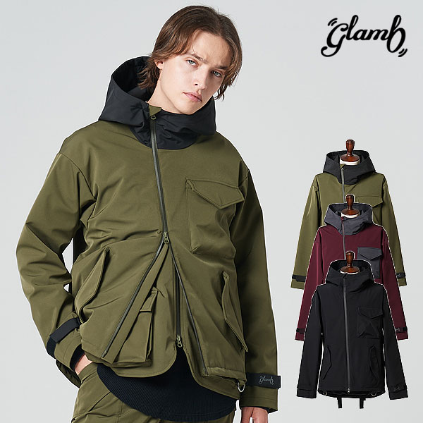 glamb×CHANCE IS ONCE 2 先行予約 2月下旬〜3月上旬入荷予定 glamb グラム JW Hooded Field Jacket ジャケット atfjkt