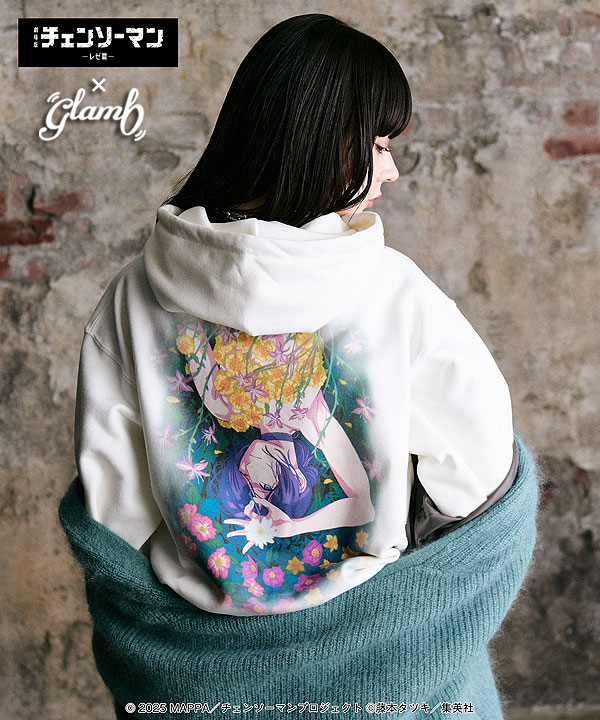 glamb×劇場版『チェンソーマン レゼ篇』glamb グラム Reze Hoodie atftps