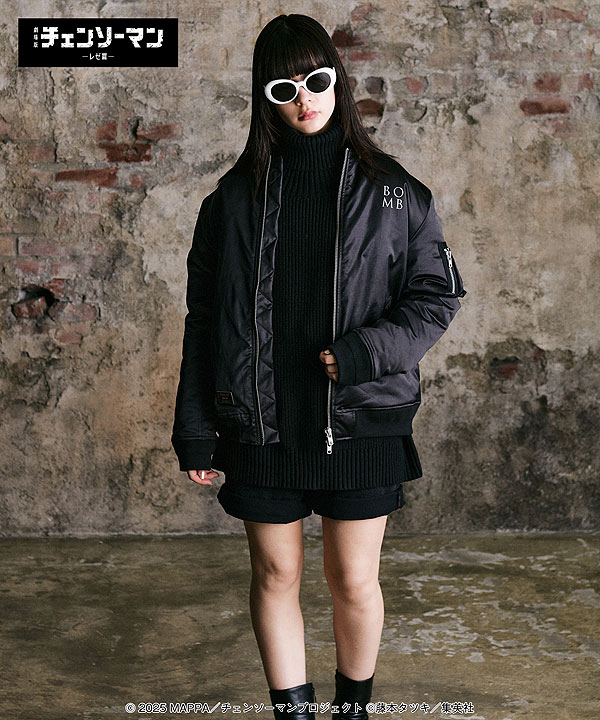 glamb×劇場版『チェンソーマン レゼ篇』glamb グラム Bomb Bomber Jacket atfjkt_13